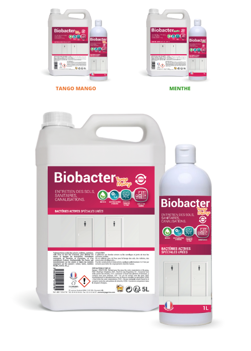 Jag Prima - Sanitaires + Déboucheurs - Bio Bacter Menthe 1L Jag Prima - Sanitaires + Déboucheurs - Bio Bacter Menthe 1L