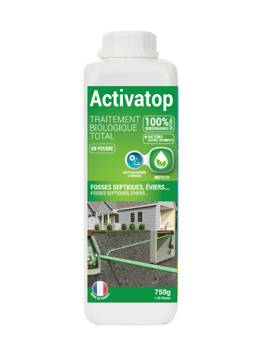 Jag Prima - Gamme Bio + Activatop - ActivaTop Poudre Fosses septique